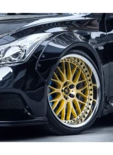 Carbonado Carbonado FRP DE Style Full Wide Body Kit for Infiniti G37S Coupe 2008-2015                                     - 8371LB-FBK - Image 7