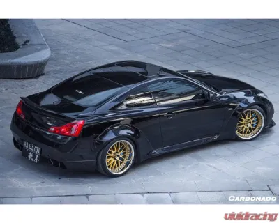 Carbonado Carbonado FRP DE Style Full Wide Body Kit for Infiniti G37S Coupe 2008-2015 - 8371LB-FBK