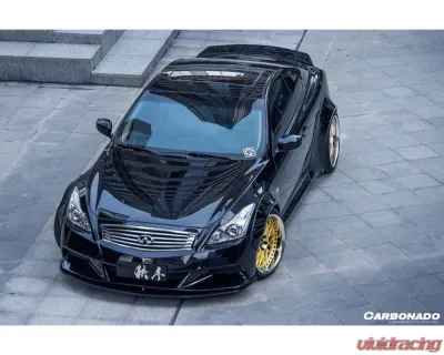 Carbonado Carbonado FRP DE Style Full Wide Body Kit for Infiniti G37S Coupe 2008-2015 - 8371LB-FBK