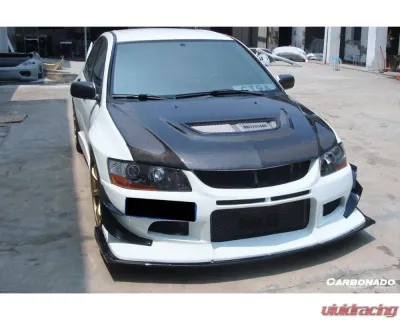 Carbonado Carbon Fiber FRP OE Style Hood for Mitsubishi Lancer Evolution 7-9 2003-2006 - 8428OE.H