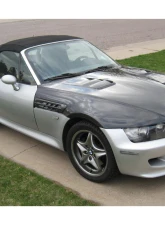 Carbonado FRP MT Style Hood BMW Z3 E85 | E86 1996-2002                                     - 8448MT.H - Image 10