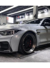 Carbonado D3 Style Front Bumper for 2014-2020 BMW M3 F80 M4 F82, FRP Material                                     - 8468D3-FB - Image 16