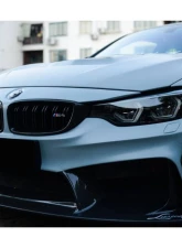 Carbonado D3 Style Front Bumper for 2014-2020 BMW M3 F80 M4 F82, FRP Material                                     - 8468D3-FB - Image 8