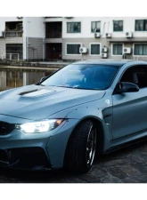 Carbonado D3 Style Front Bumper for 2014-2020 BMW M3 F80 M4 F82, FRP Material                                     - 8468D3-FB - Image 10