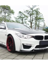 Carbonado CFRP DE Style Aero Full Kit BMW M4 2014-2020                                     - CF8468LB FULL KIT - Image 11