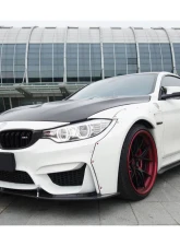Carbonado CFRP DE Style Aero Full Kit BMW M4 2014-2020                                     - CF8468LB FULL KIT - Image 13
