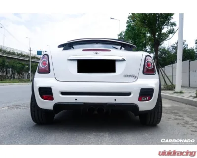 Carbonado Full Body Kit for 2007-2015 MINI Cooper S R56 R57, FRP/PCF Material - FGPCF8472JCW-FB-FBK