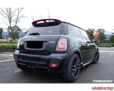 Carbonado Full Body Kit for 2007-2015 MINI Cooper S R56 R57, FRP/PCF Material - FGPCF8472JCW-FB-FBK