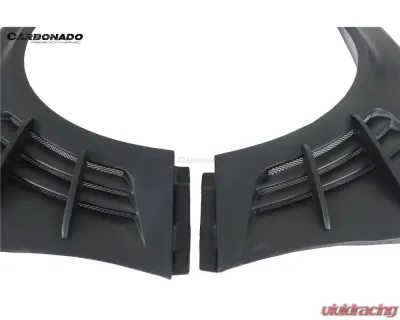 Carbonado CFRP WI Style Front Fender Mercedes-Benz W203 C55 AMG 2005-2007 - CF8490WI.FD