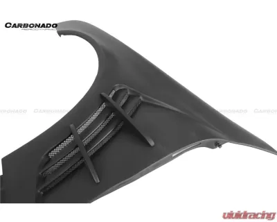 Carbonado CFRP WI Style Front Fender Mercedes-Benz W203 C55 AMG 2005-2007 - CF8490WI.FD