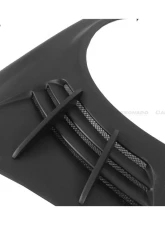 Carbonado CFRP WI Style Front Fender Mercedes-Benz W203 C55 AMG 2005-2007                                     - CF8490WI.FD - Image 5