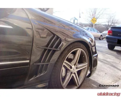 Carbonado CFRP WI Style Front Fender Mercedes-Benz W203 C55 AMG 2005-2007 - CF8490WI.FD