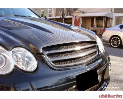 Carbonado PCF WI Style Hood Bonnet Mercedes-Benz W209 CLK | W203 C55 AMG 2003-2008 - PCF8490WI.H