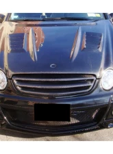 Carbonado PCF WI Style Hood Bonnet Mercedes-Benz W209 CLK | W203 C55 AMG 2003-2008                                     - PCF8490WI.H - Image 7