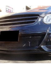 Carbonado FRP WI Style Front Bumper w/ Led Light Mercedes-Benz W203 C55 AMG 2005-2007                                     - 8490WI - Image 2