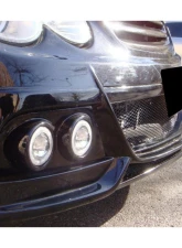 Carbonado FRP WI Style Front Bumper w/ Led Light Mercedes-Benz W203 C55 AMG 2005-2007                                     - 8490WI - Image 3