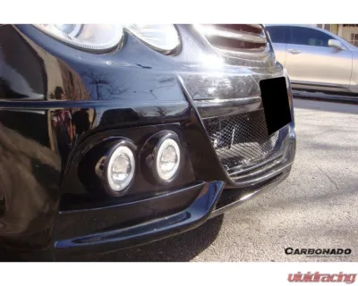 Carbonado FRP WI Style Front Bumper w/ Led Light Mercedes-Benz W203 C55 AMG 2005-2007 - 8490WI