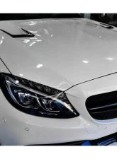 Mercedes-Benz Carbonado FRP BKSS Style Hood for C-Class W205 C63S AMG 2015-2021                                     - 8502BKSS2-H - Image 11