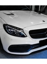 Mercedes-Benz Carbonado FRP BKSS Style Hood for C-Class W205 C63S AMG 2015-2021                                     - 8502BKSS2-H - Image 12