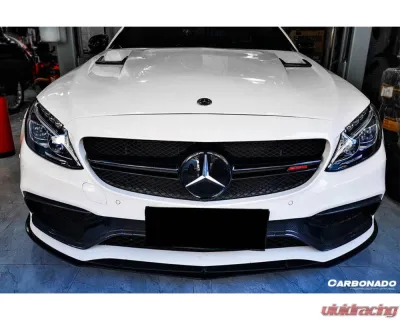 Mercedes-Benz Carbonado FRP BKSS Style Hood for C-Class W205 C63S AMG 2015-2021 - 8502BKSS2-H