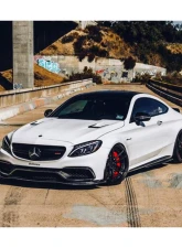 Mercedes-Benz Carbonado FRP BKSS Style Hood for C-Class W205 C63S AMG 2015-2021                                     - 8502BKSS2-H - Image 19