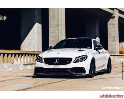 Mercedes-Benz Carbonado FRP BKSS Style Hood for C-Class W205 C63S AMG 2015-2021 - 8502BKSS2-H