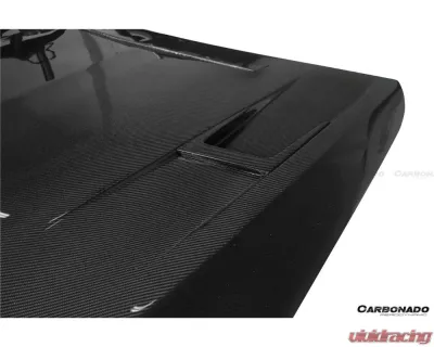 Mercedes-Benz Carbonado FRP BKSS Style Hood for C-Class W205 C63S AMG 2015-2021 - 8502BKSS2-H