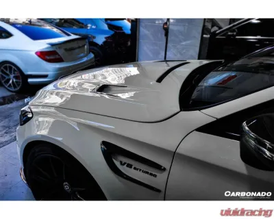 Mercedes-Benz Carbonado FRP BKSS Style Hood for C-Class W205 C63S AMG 2015-2021 - 8502BKSS2-H