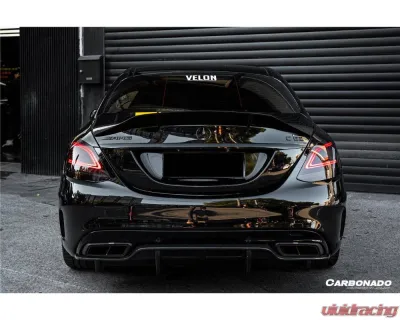 Mercedes-Benz C-Class 2015-2021 Carbonado FRP RT Style Trunk Spoiler CF8502RT.TS - 8502RT.TS