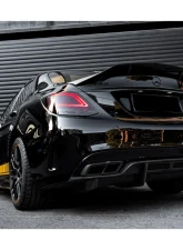 Mercedes-Benz C-Class 2015-2021 Carbonado FRP RT Style Trunk Spoiler CF8502RT.TS                                     - 8502RT.TS - Image 14