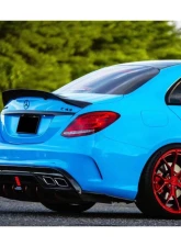 Mercedes-Benz C-Class 2015-2021 Carbonado FRP RT Style Trunk Spoiler CF8502RT.TS                                     - 8502RT.TS - Image 6