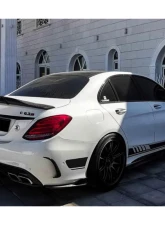 Mercedes-Benz C-Class 2015-2021 Carbonado FRP RT Style Trunk Spoiler CF8502RT.TS                                     - 8502RT.TS - Image 10