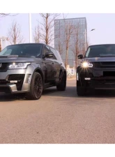 Carbonado Full Wide Body Kit for 2013-2017 Land Rover Range Rover Vogue, FRP Material                                     - 8504HM-FB-FBK - Image 13