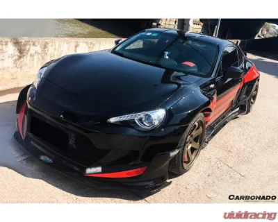 Carbonado FRP RBY3 Style Wide Fender Flare for Scion FRS, Toyota GT86, Subaru BRZ 2012-2020 - 8876RBY-3.FF