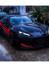 Carbonado FRP RBY3 Style Wide Fender Flare for Scion FRS, Toyota GT86, Subaru BRZ 2012-2020                                     - 8876RBY-3.FF - Image 19