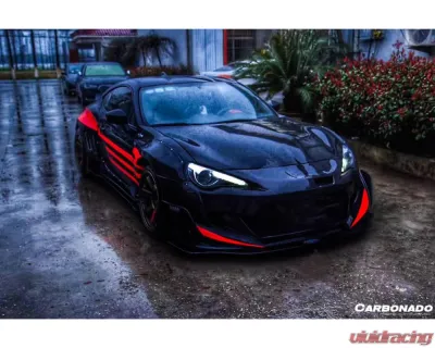 Carbonado FRP RBY3 Style Wide Fender Flare for Scion FRS, Toyota GT86, Subaru BRZ 2012-2020 - 8876RBY-3.FF