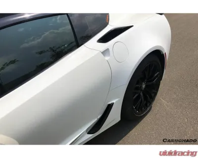 Carbonado FRP Z06 Style Rear Full Body Kit Chevrolet Corvette 2013-2019 - 8994OE Rear Full Body Kit