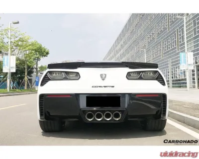 Carbonado FRP Z06 Style Rear Full Body Kit Chevrolet Corvette 2013-2019 - 8994OE Rear Full Body Kit