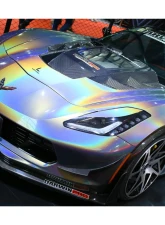 Carbonado CFRP Front Lip Winglets for Chevrolet Corvette C7/Z51/Z06 2013-2019                                     - CF8994Z06OEM3-CRD - Image 12