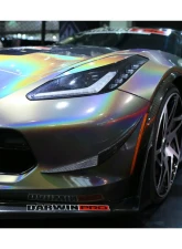 Carbonado CFRP Front Lip Winglets for Chevrolet Corvette C7/Z51/Z06 2013-2019                                     - CF8994Z06OEM3-CRD - Image 13