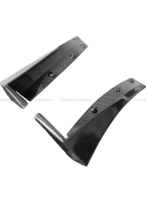 Carbonado CFRP Front Lip Winglets for Chevrolet Corvette C7/Z51/Z06 2013-2019                                     - CF8994Z06OEM3-CRD - Image 4