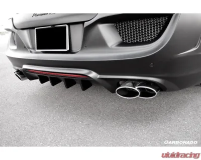 Carbonado FRP WD Style Wide Full Body Kit for 2010-2013 Porsche Panamera 970.1 - 9312WD-FBK