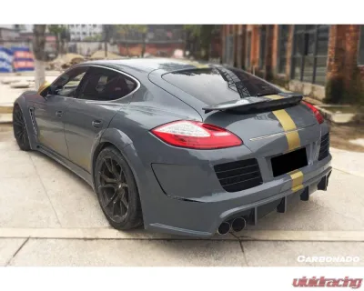 Carbonado FRP MSY Style Full Wide Body Kit for 2010-2013 Porsche Panamera 970.1 - 9312WMSY-FBK