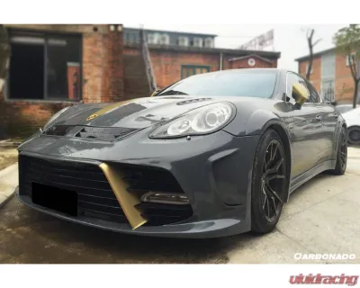 Carbonado FRP MSY Style Full Wide Body Kit for 2010-2013 Porsche Panamera 970.1 - 9312WMSY-FBK