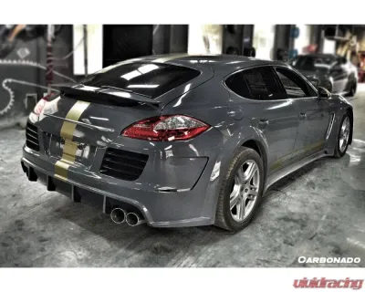 Carbonado FRP MSY Style Full Wide Body Kit for 2010-2013 Porsche Panamera 970.1 - 9312WMSY-FBK