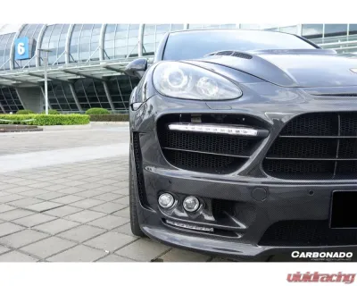 Carbonado FRP HM Style Full Wide Body Kit for Porsche Cayenne 2011-2014 958.1 - 9313HMW-FBK