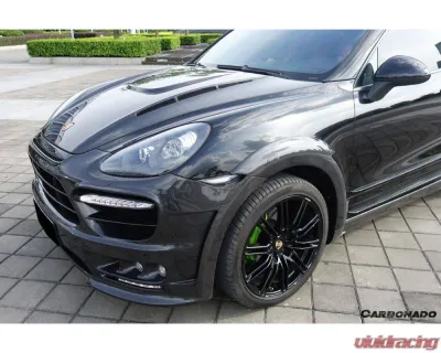 Carbonado FRP HM Style Full Wide Body Kit for Porsche Cayenne 2011-2014 958.1 - 9313HMW-FBK