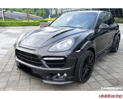Carbonado FRP HM Style Full Wide Body Kit for Porsche Cayenne 2011-2014 958.1 - 9313HMW-FBK