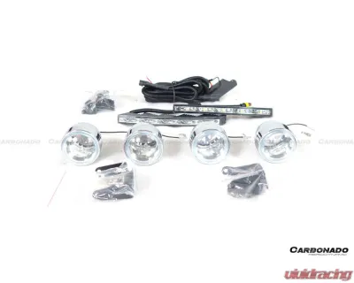 Carbonado FRP HM Style Full Wide Body Kit for Porsche Cayenne 2011-2014 958.1 - 9313HMW-FBK