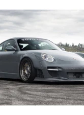 Carbonado Full Wide Body Kit for 2009-2012 Porsche 911 997.2 Turbo S 4S FRP & PCF                                     - 9318LB-FB-FBK - Image 15